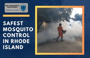 Pro Mosquito Solutions offers the safest mosquito control in Rhode Island, using eco-friendly and effective treatments to protect families and pets.