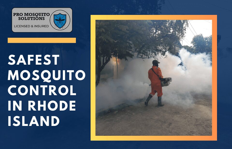 Pro Mosquito Solutions offers the safest mosquito control in Rhode Island, using eco-friendly and effective treatments to protect families and pets.