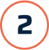 The number 2 as part of the Pro Mosquito Solutions theme, symbolizing the company’s dedication to delivering second-to-none pest control services in Rhode Island.